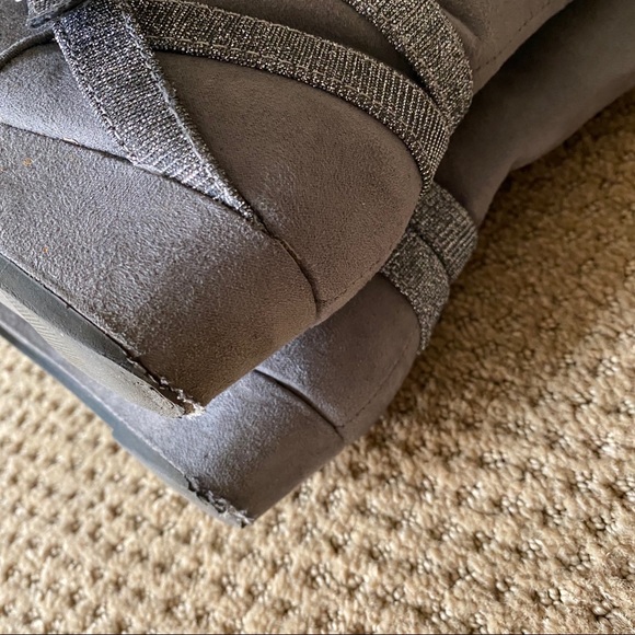 [LIKE 🆕] DSW: Grey Gia Wedge Boots (US Size 3) - Picture 5 of 7